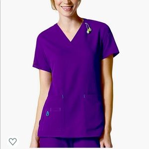 Carhartt force scrub top.